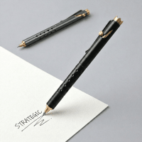 Brass Crown Bolt-Action Pen - view 2