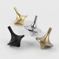 Precision Kinetic Brass Spinning Top - view 3