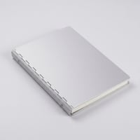 Anodised Pure Aluminium Ring Binder Notebook - view 3
