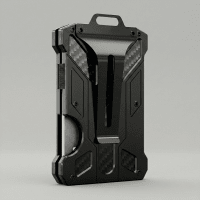 RFID Aluminum Wallet & Badge Holder - view 4