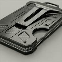 RFID Aluminum Wallet & Badge Holder - view 6