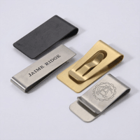 Industrial Stainless Steel Money Clip - view 1