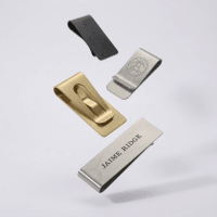 Industrial Stainless Steel Money Clip - view 2