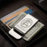 Industrial Stainless Steel Money Clip - view 7