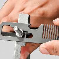 Titanium Anti-Static Beard & EDC Comb Multi-Tool - view 6