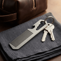 Titanium Anti-Static Beard & EDC Comb Multi-Tool - view 8