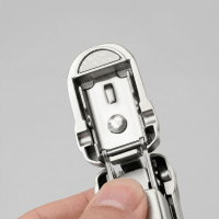 Executive Zinc Alloy Nail Clipper with Keychain - view 5