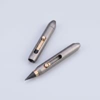 Titanium Bolt-Action Inkless Pencil - view 2