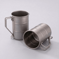 Bamboo-Groove Stainless Steel Mug - view 2