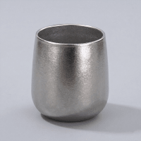 Ice-Crystal Pure Titanium Egg Cup - view 1
