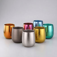 Ice-Crystal Pure Titanium Egg Cup - view 5