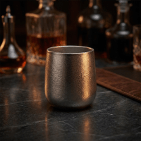 Ice-Crystal Pure Titanium Egg Cup - view 6