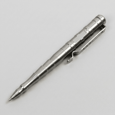 Stainless Steel Utility Pen with Glass Breaker — Writing Instruments
