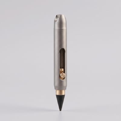 Titanium Bolt-Action Inkless Pencil — EDC Tools
