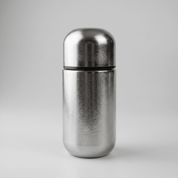 Wischos Gift - Pure Titanium Capsule Flask - Drinkware Corporate Gift
