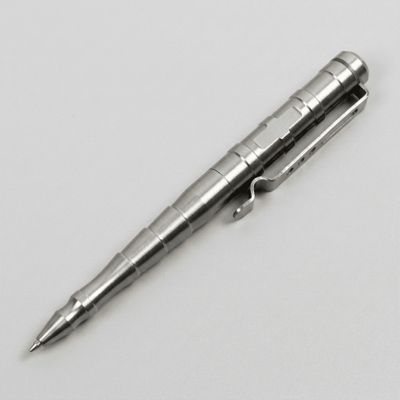 Wischos Gift - Tactical Stainless Steel Pen with Glass Breaker - Writing Instruments Corporate Gift