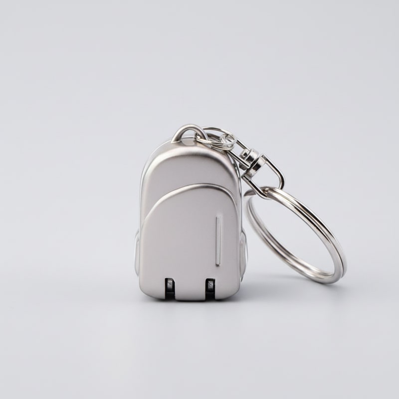 Wischos Gift - Executive Zinc Alloy Nail Clipper with Keychain - EDC Accessories Corporate Gift