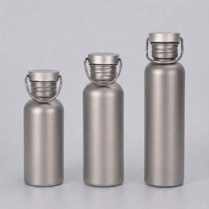 Wischos Gift - Pure Titanium Vacuum Insulated Bottle - Drinkware Corporate Gift
