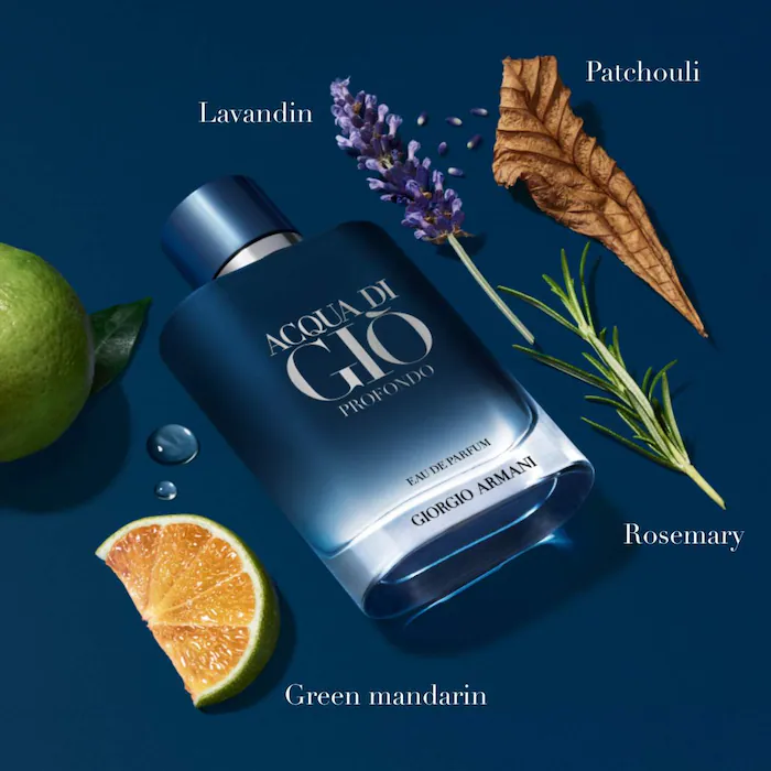 Armani Beauty Acqua di Giò Profondo Eau de Parfum Fougere Aromatic Fragrance For Men