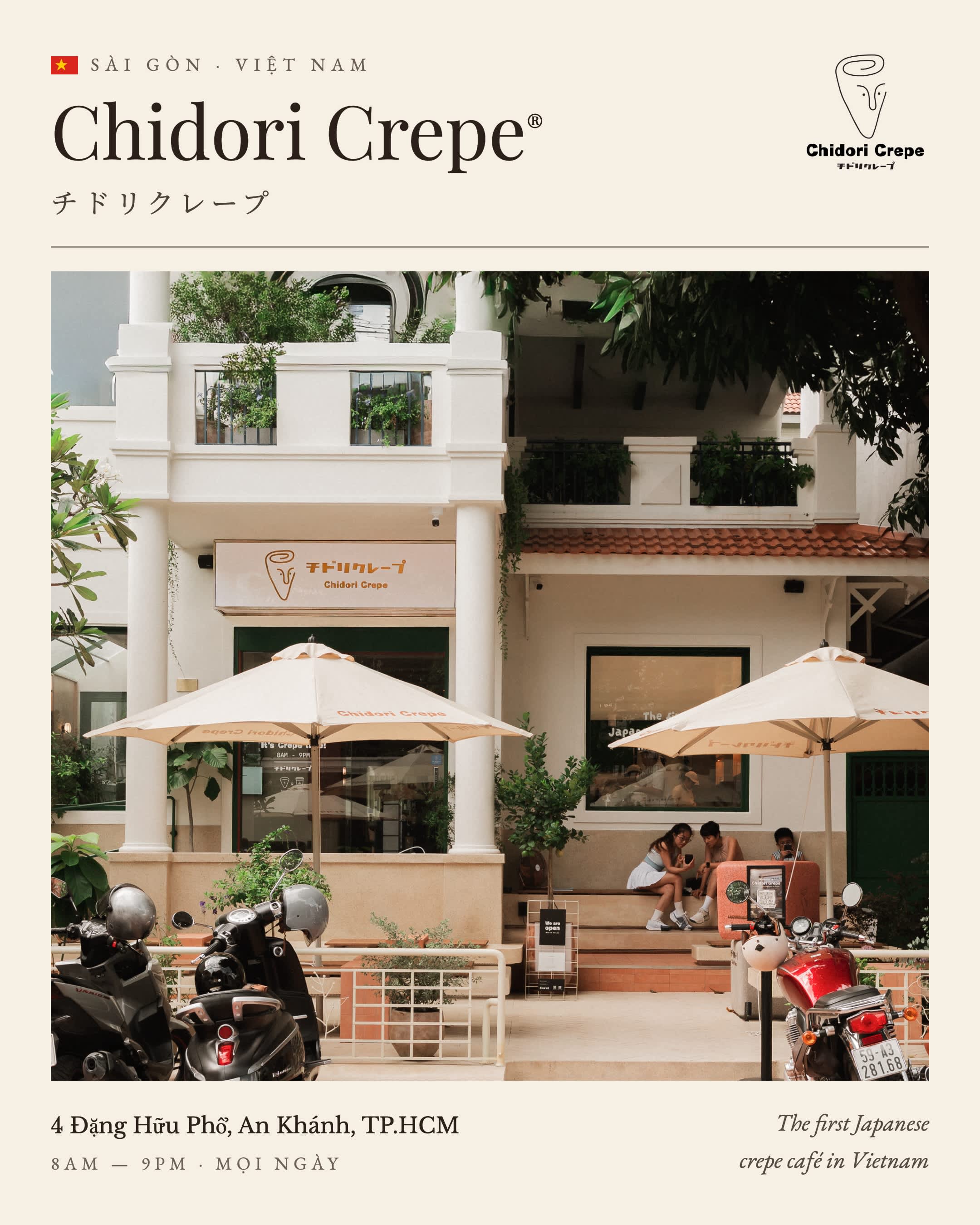 Chidori Crepe • Đặng Hữu Phổ