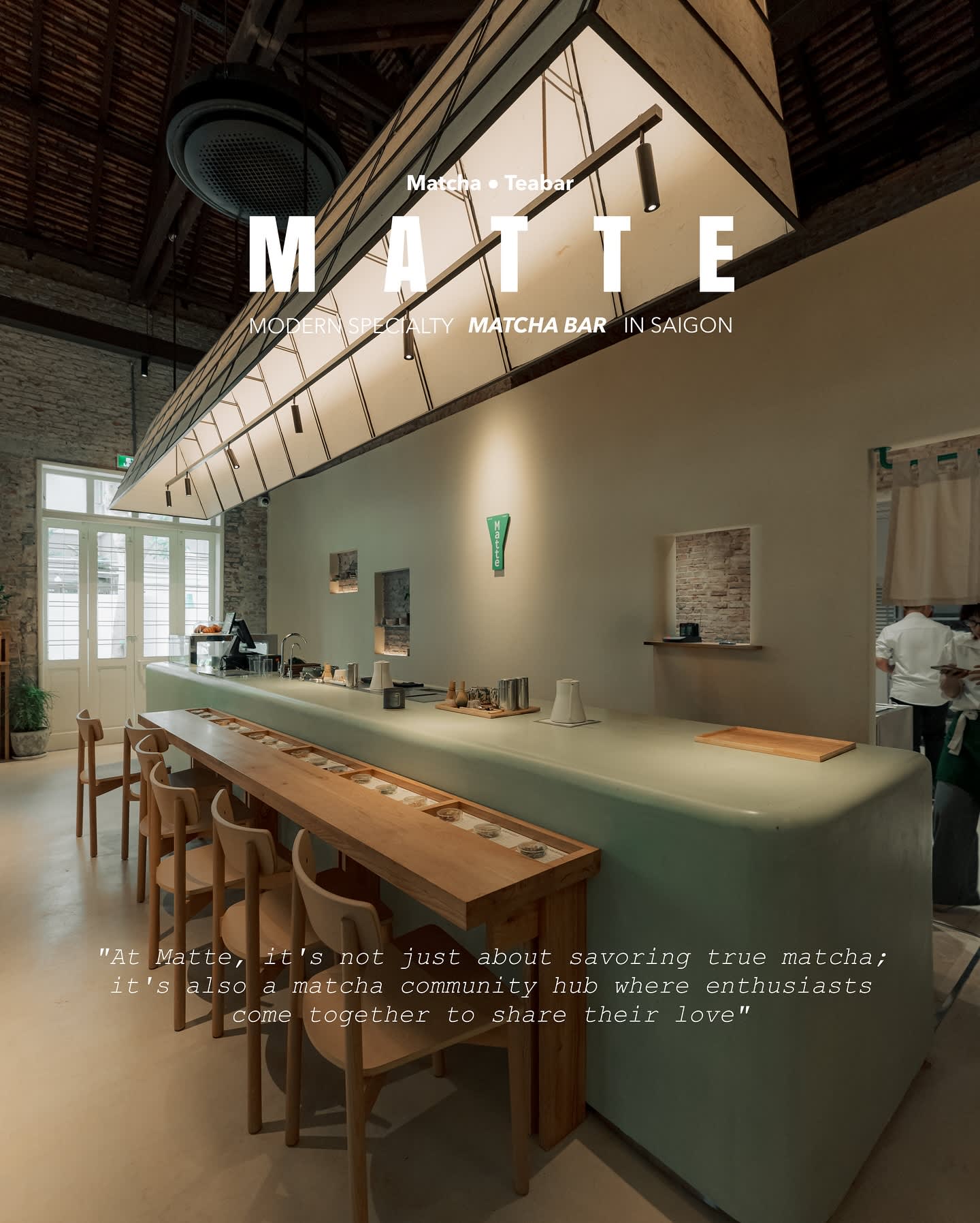 MATTE Matcha & Teabar • Trần Quốc Thảo