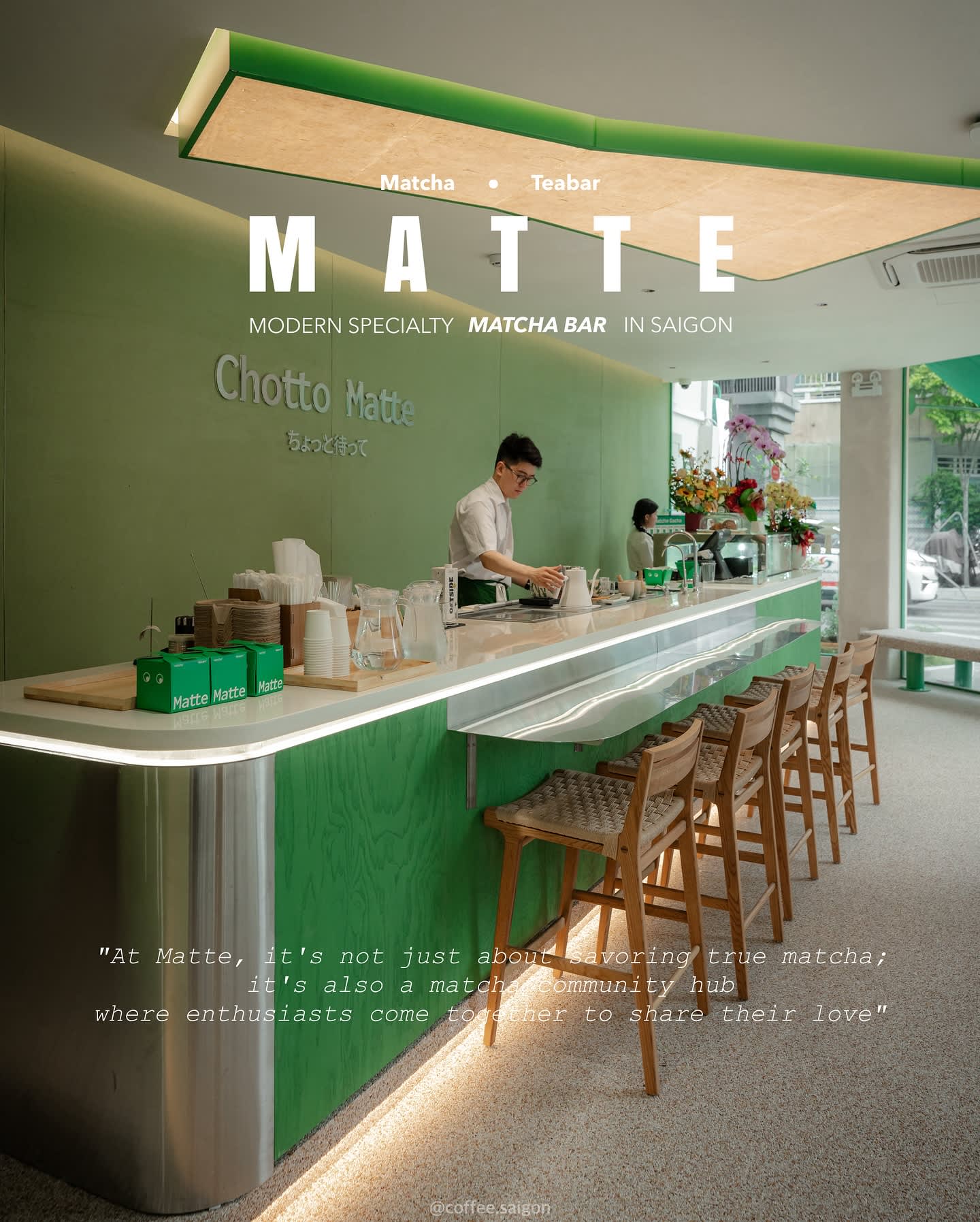 MATTE Matcha & Teabar • Tân Định