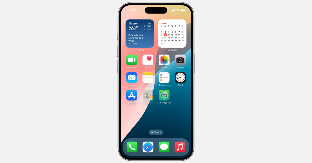 Cover Image for Nueva pantalla de inicio dinámica en iOS 18