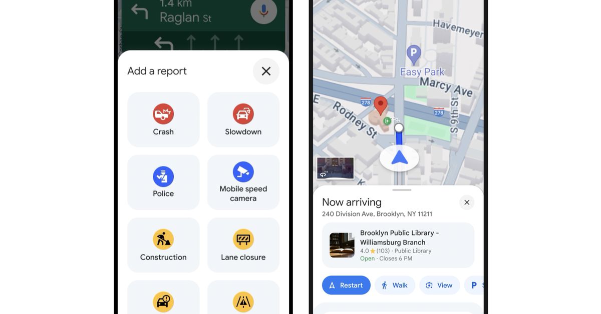 Cover Image for Google Maps se asemeja aún más a Waze.