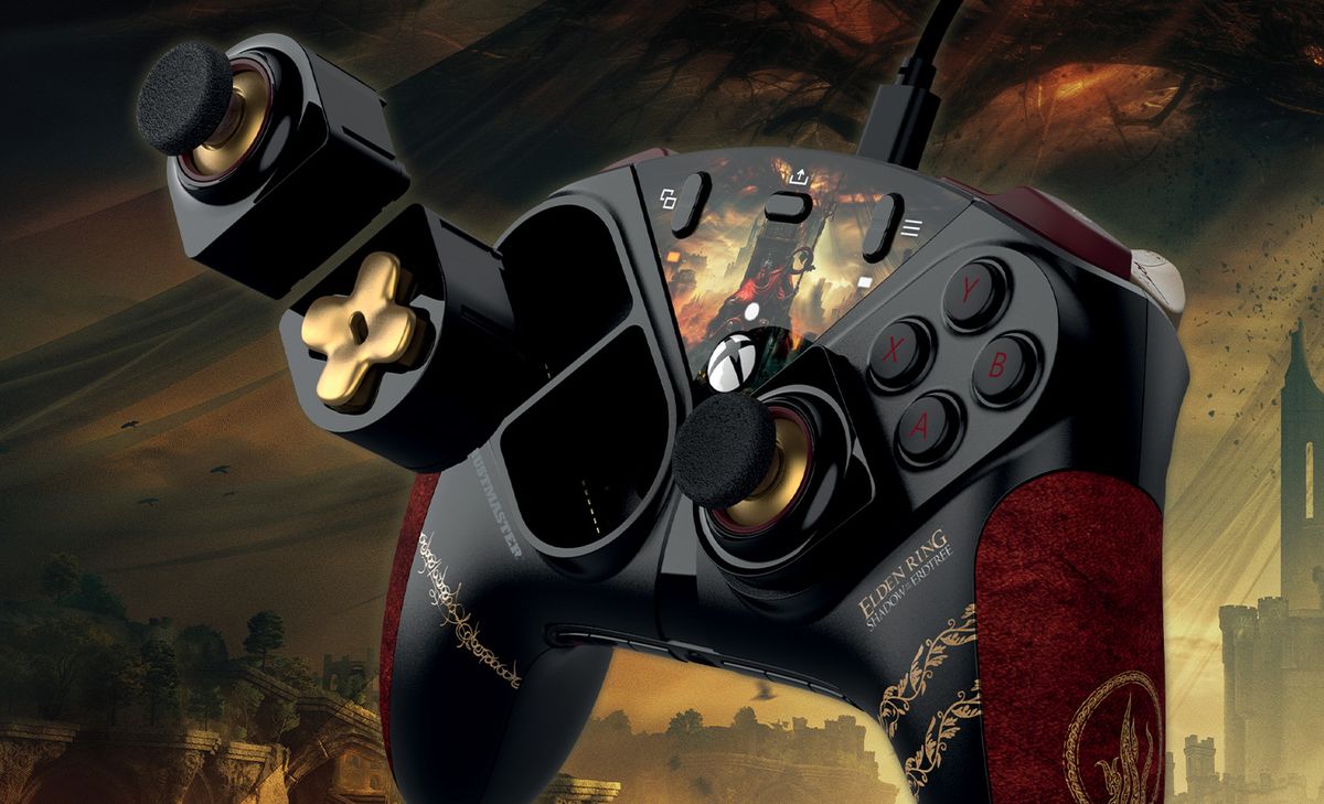 Cover Image for Superé el DLC de Elden Ring utilizando el controlador Thrustmaster oficial de Shadow of the Erdtree.