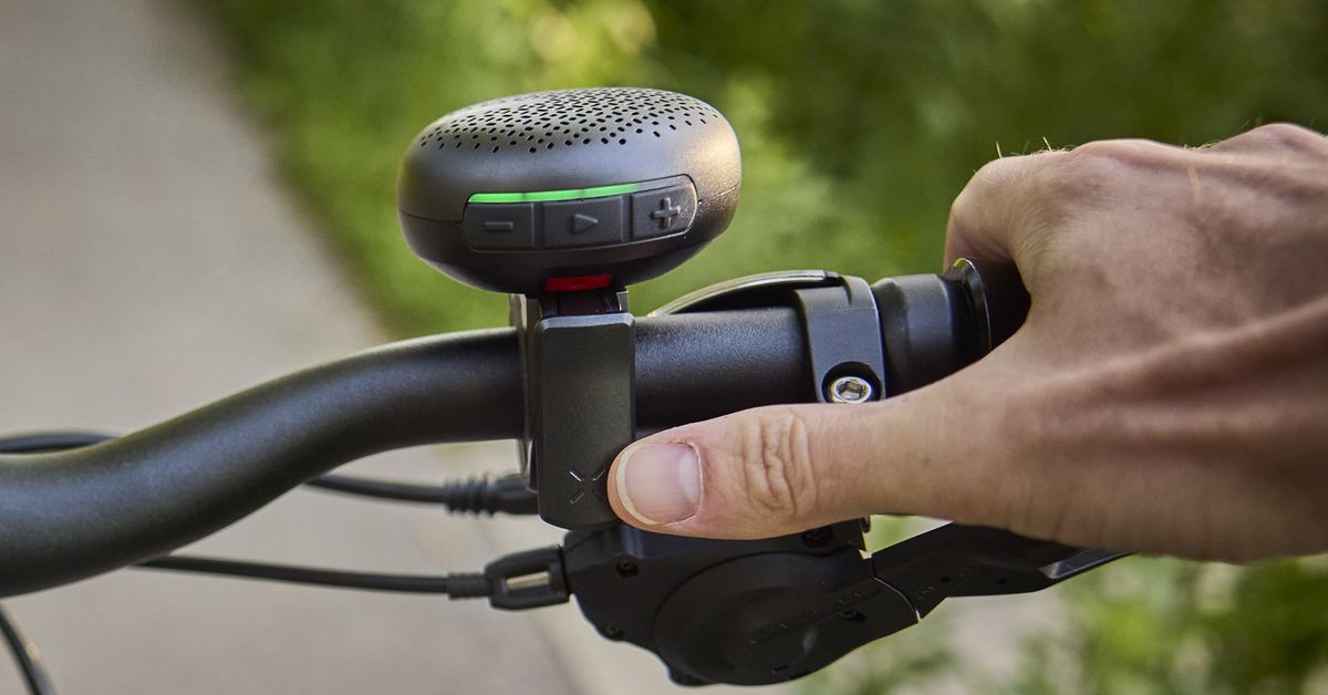 Cover Image for La campana electrónica de la bicicleta Trek permite personalizar el tono de urgencia del sonido.