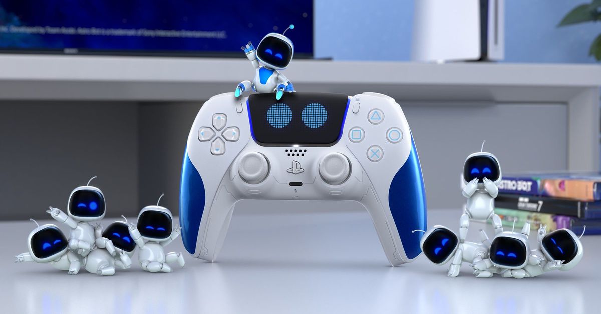 Cover Image for Ya se puede reservar el encantador control de Astro Bot de Sony.