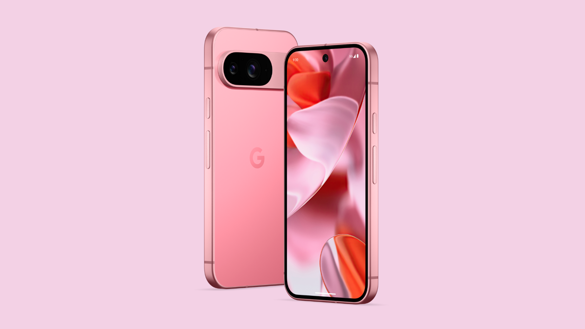 El nuevo Google Pixel 9 llega en un atractivo tono de rosa peonía.