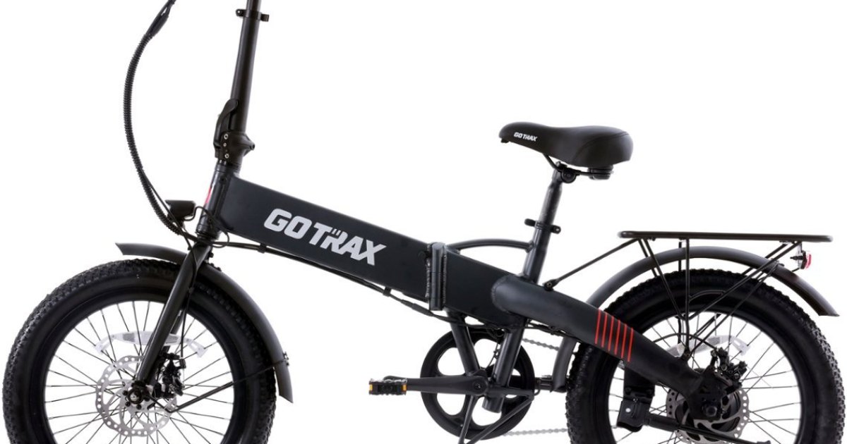 Cover Image for Esta bicicleta eléctrica GoTrax alcanza una velocidad máxima de 32 km/h y hoy tiene un descuento de $150.