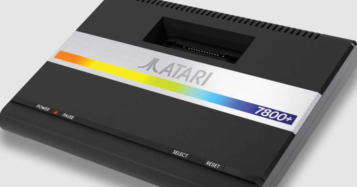 Cover Image for La Atari 7800 recibirá un tratamiento de consola miniatura.