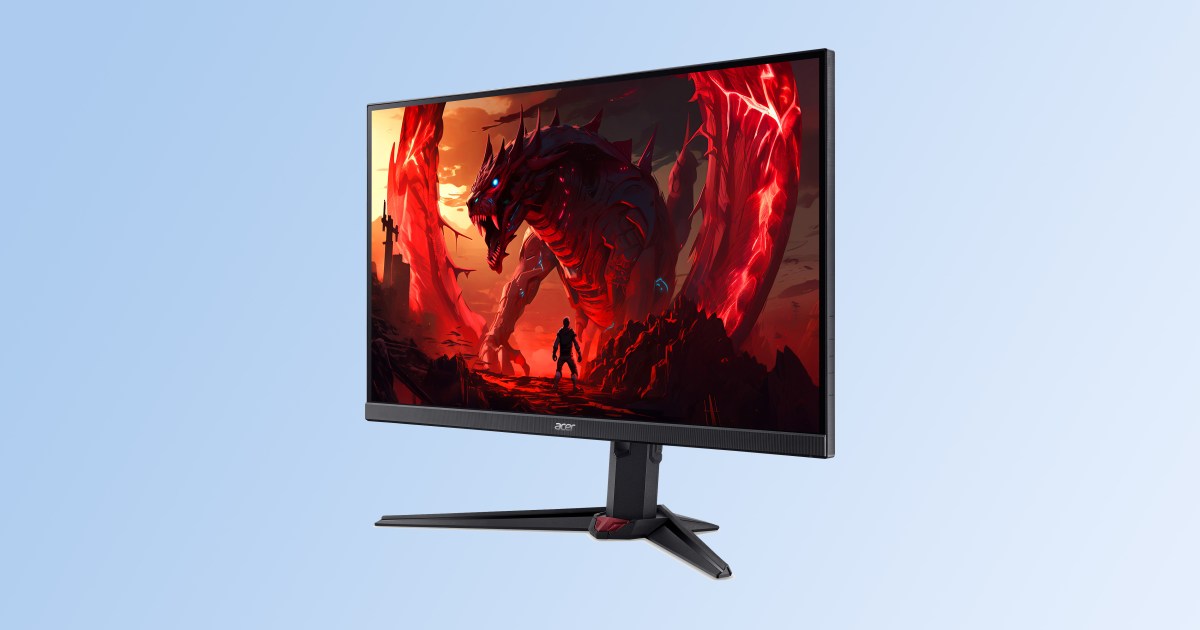 El nuevo monitor de 600Hz de Acer parece increíble, pero lo deseo.