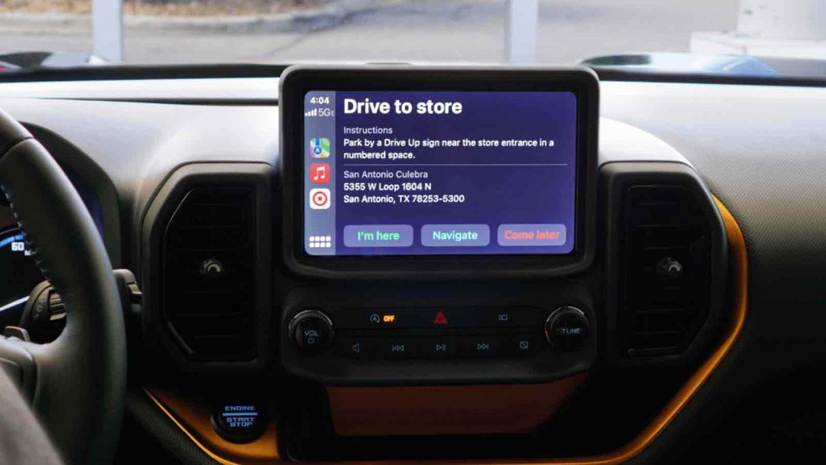 Target busca facilitar aún más la recogida de pedidos al integrarse con Apple CarPlay.