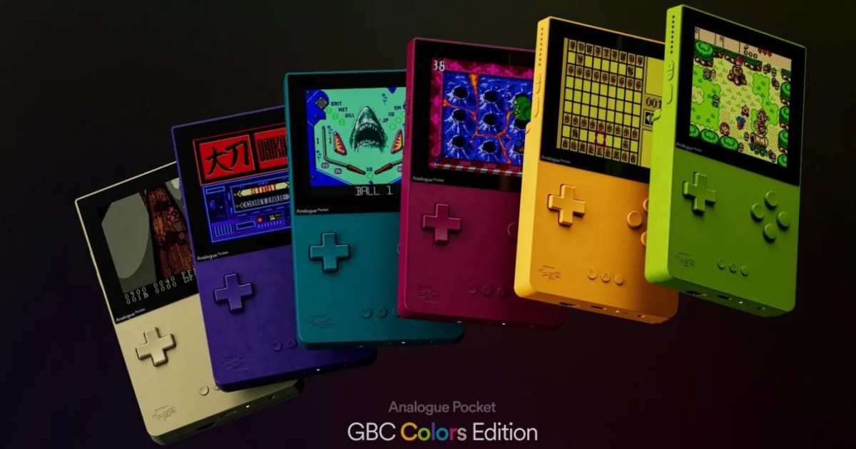 Cover Image for El nuevo Analogue Pocket tiene un gran parecido con el auténtico Game Boy Color.