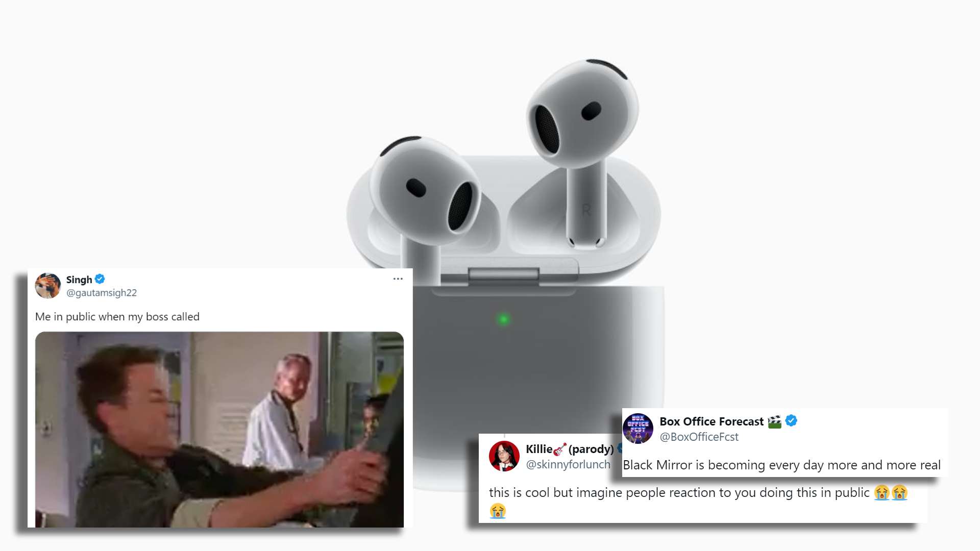 Cover Image for La nueva función de los AirPods 4 de Apple para aceptar o rechazar llamadas con un movimiento de cabeza desata una ola de memes en internet.