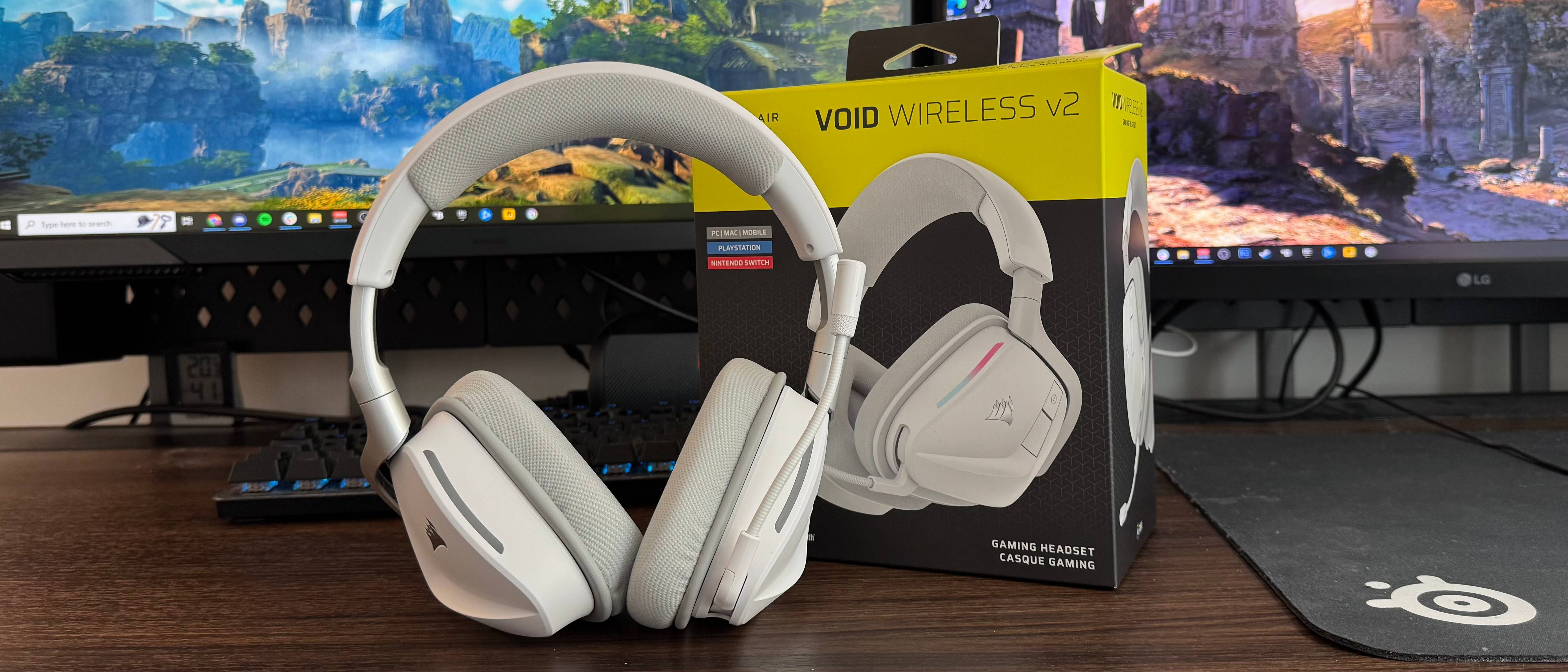 Cover Image for He pasado unas semanas con los Corsair VOID Wireless V2, y han demostrado ser unos de los mejores auriculares para juegos en el mercado.