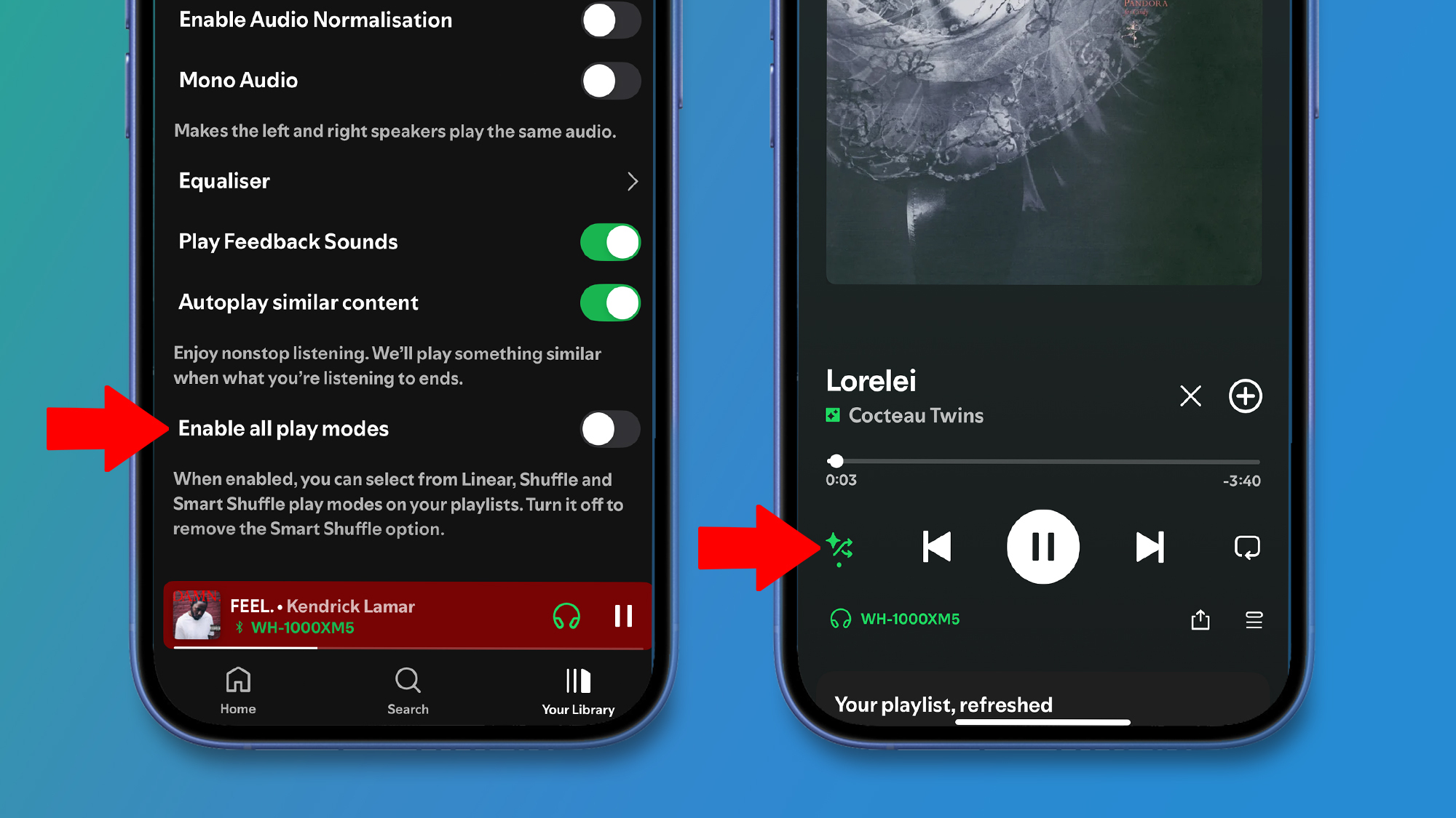 Cover Image for Spotify ha introducido en secreto una nueva forma de desactivar una de sus características menos populares, y estoy completamente a favor.