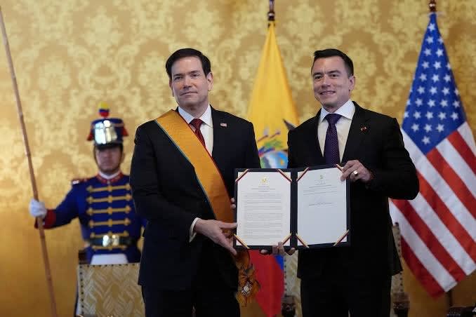 U.S. Pledges $45 Million in Security Aid and Naval Vessels to Ecuador During Rubio Visit