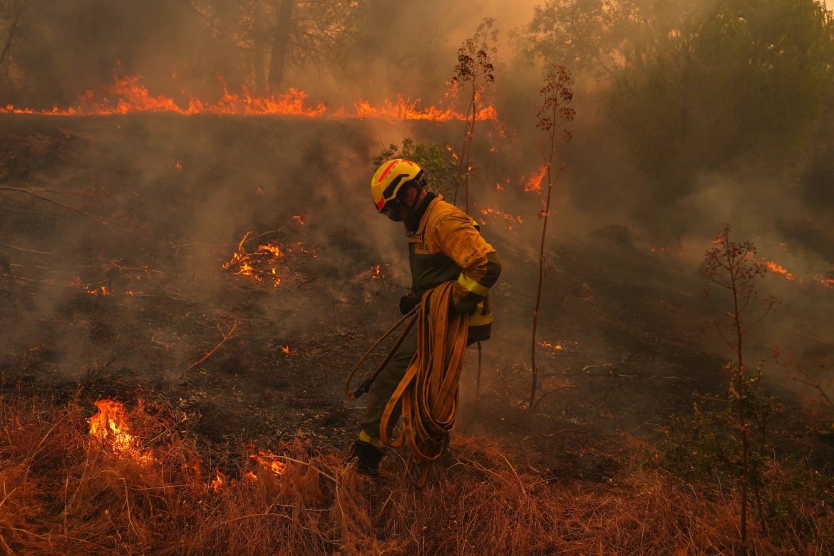 Wildfires in Spain and France linked to increased climate change risks