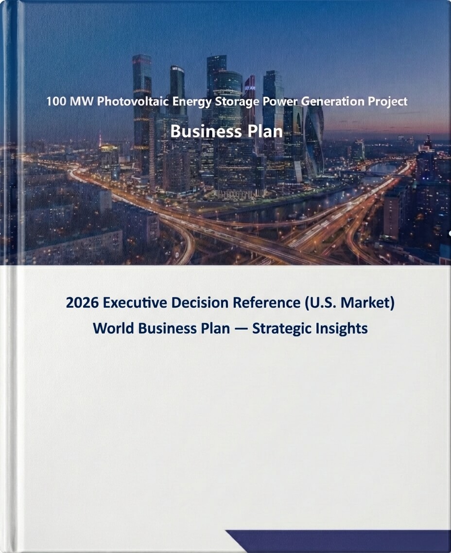 Business Plan for the Comprehensive Science and Technology Industrial Park Project