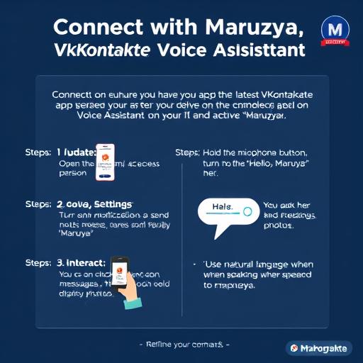 Подключение голосового ассистента "Маруси" ВКонтакте: пошаговое руководство