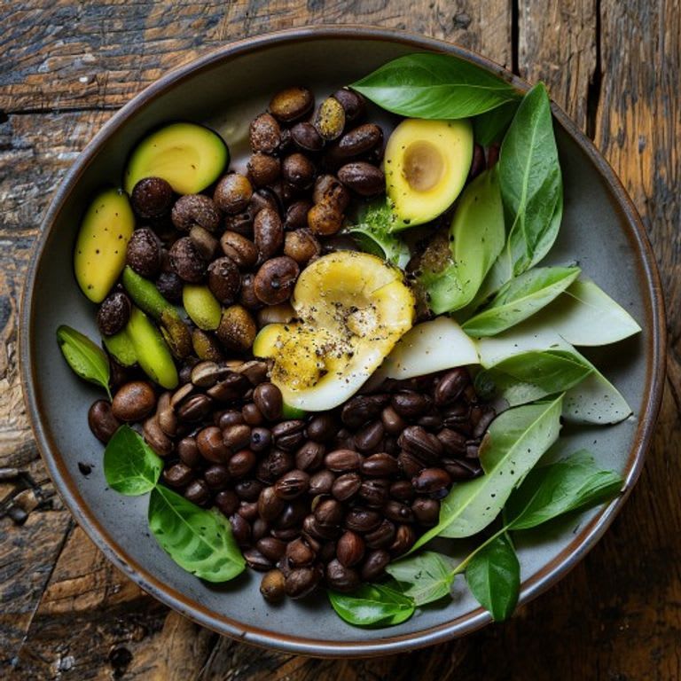 Frijoles Negros con Hoja de Aguacate
