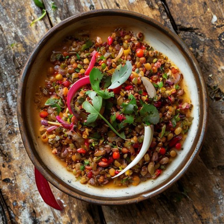Lentejas a la Mexicana con Chile Serrano Saludables