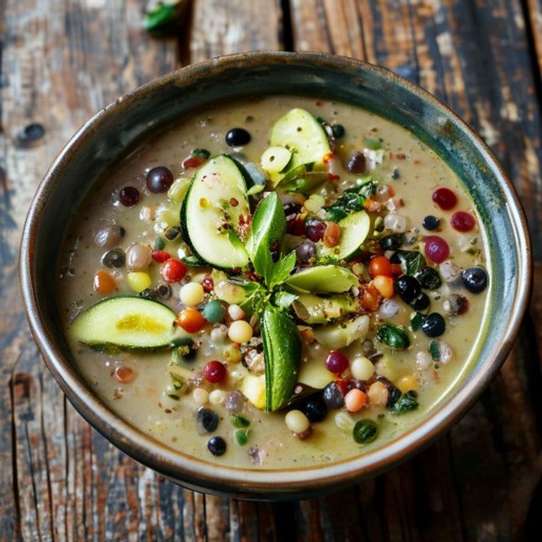 Sopa de Lentejas con Calabacita Saludable