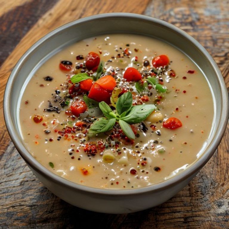 Sopa de Alubias con Acelgas y Tomate