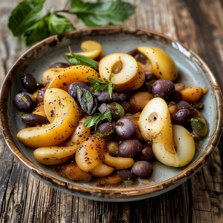 Frijoles de la Olla con Xoconostle