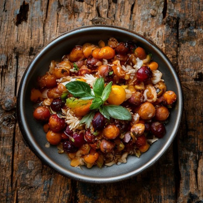 Frijoles con Chile de Árbol Seco Asado